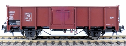 Exact-Train EX23903 - H0 - Offene Güterwagen Omm 55 EUROP, DB, Ep. III - Wagen 2